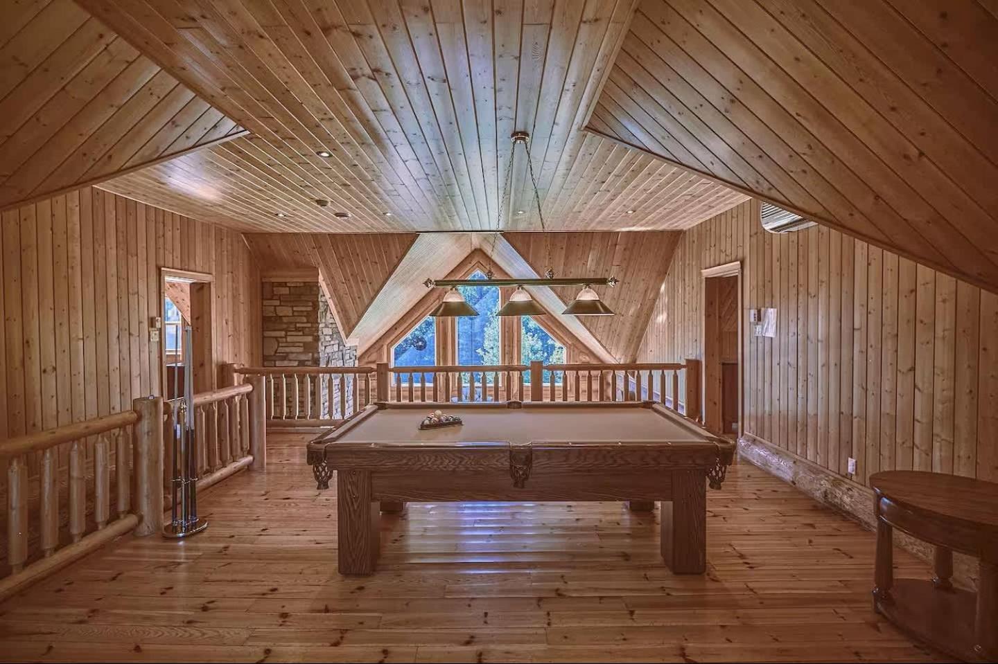 Executive Plus 44 - Majestic Log Chalet With Hot Tub Sauna Heated Pool And Close To Activities Mille-Isles Exteriör bild